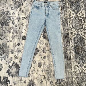 Express Blue Skinny Jeans Modern Fit